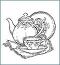 Tea parties and small gatherings and living funerals
